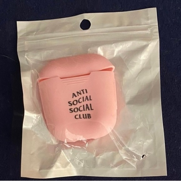 *NWT* Anti Social Social Club (ASSC) Rubber Air Pod Case - Picture 2 of 11